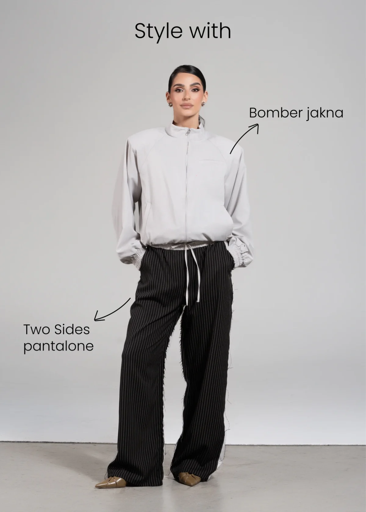 Two Sides Pantalone - Slika 6
