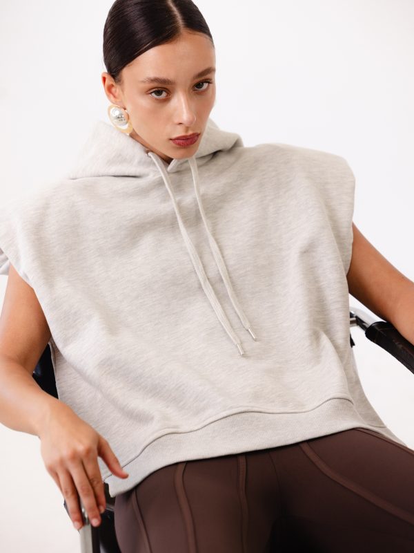 Hoodie Prsluk
